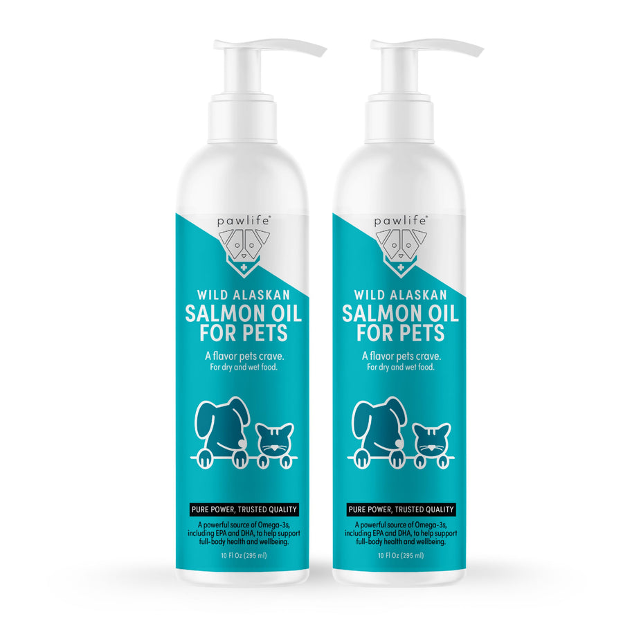 Pawlife Wild Alaskan Salmon Oil for Dogs & Cats 2 pack