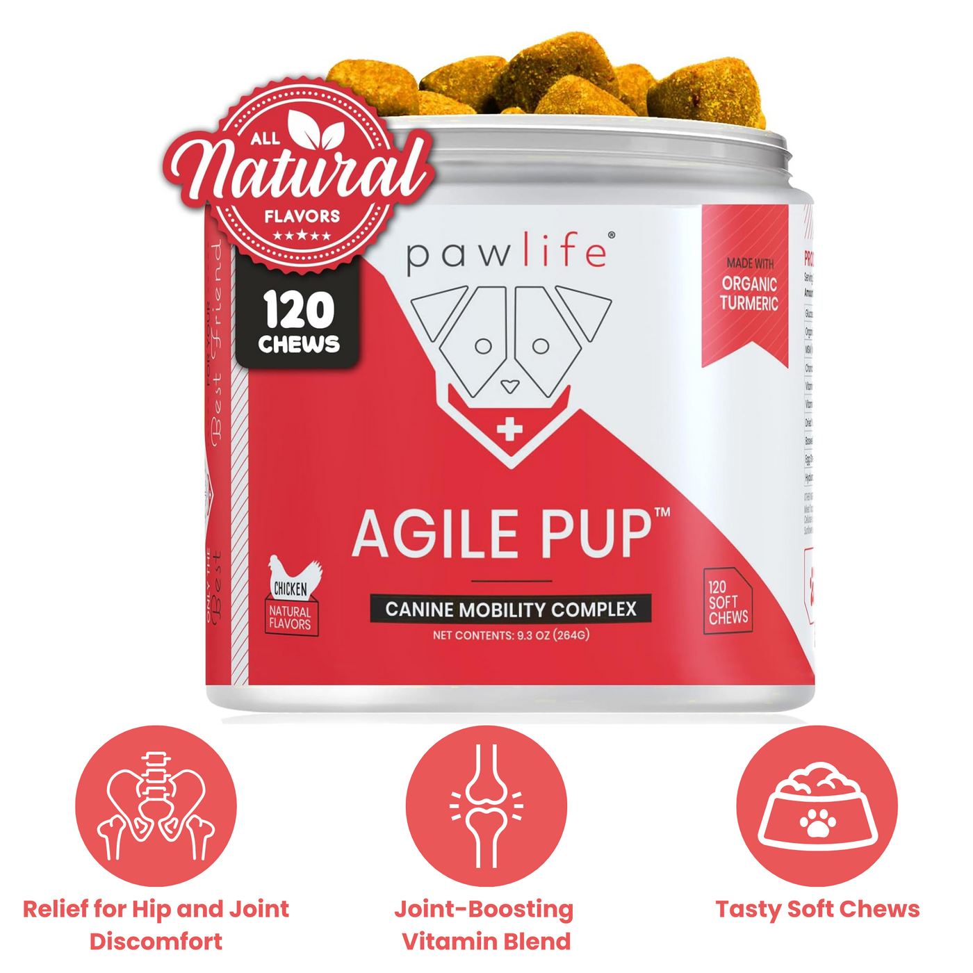 Pawlife Strong & Complete Duo – Mobility + Daily Nutrient Support Dog Soft Chew Bundle